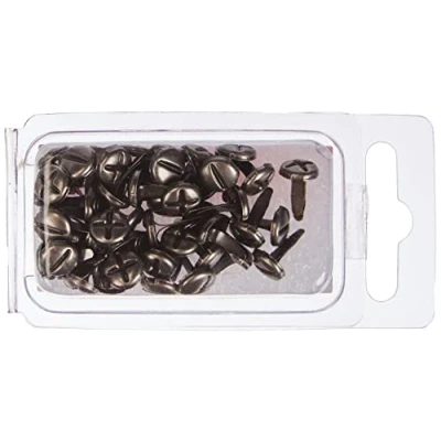 Image de Attaches parisiennes &quot;Vis&quot; 8 mm Antique