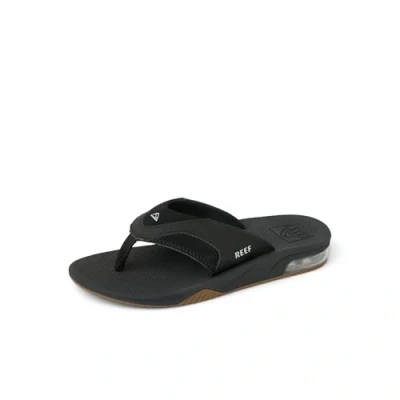 Afbeelding van Reef Fanning Teensandalen voor kinderen, Maat: 31, Zwart Textiel