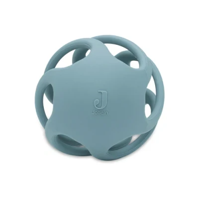 Afbeelding van Jollein Bijtring bal Siliconen Ø 9,5cm Sea Green