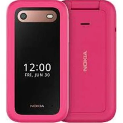 Image de Téléphone portable basique Nokia 2660 Flip 2,8&quot; Double SIM 128 Mo Rose