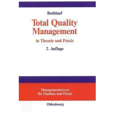 Afbeelding van Total Quality Management in Theorie und Praxis