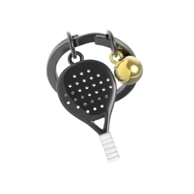 Afbeelding van Metalmorphose sleutelhanger Padel