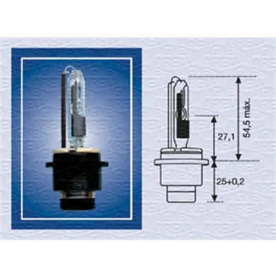 Afbeelding van Magneti Marelli Gloeilamp 002542100000