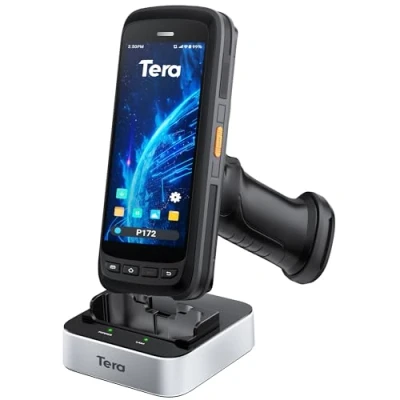 Afbeelding van Tera Android 11 PDA Barcodescanner Zebra SE4710 NFC Mobiele Computer Laptop met Touchscreen BT 5.0 4G WiFi GPS 8000mAh 1D 2D QR voor Logistiek Magazijn P172