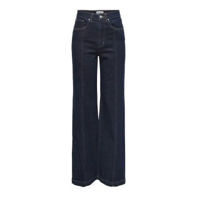 Afbeelding van ONLY Flared Jeans, Dames, Maat: 28x30, Dark blue denim