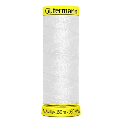 Afbeelding van Guetermann Maraflex polyestergaren, 150 m, wit, eenheidsmaat