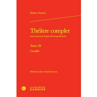 Afbeelding van THEATRE COMPLET.3:CORNELIE