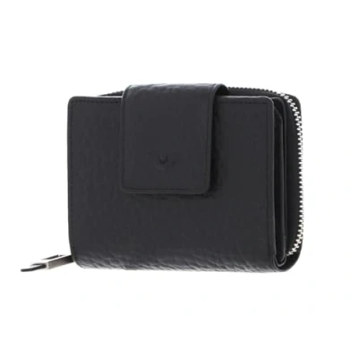 Afbeelding van Voi Dames portemonnee Grain Leather Leer zwart