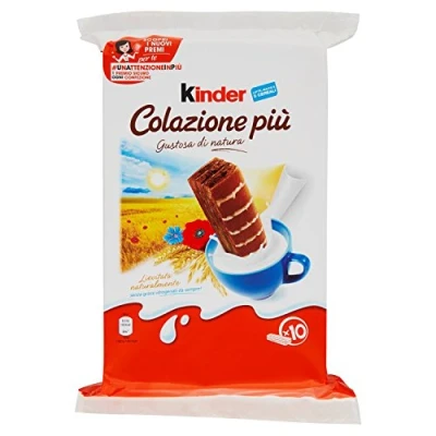 Afbeelding van Kinder Ontbijt Plus 4 verpakkingen van 10 snacks [40 snacks, 1200 g]