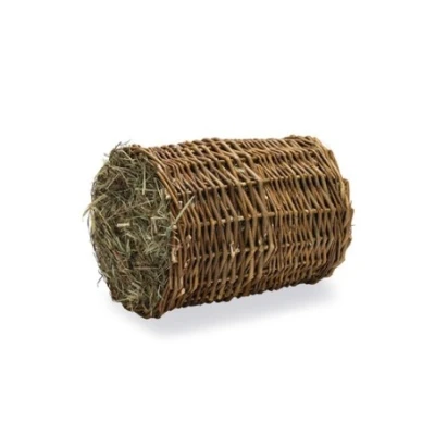 Afbeelding van Bz knaagdiersnack wilgentunnel met hooi 30x25 cm