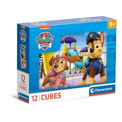 Afbeelding van Clementoni Paw Patrol Blokpuzzel 12 Blokken