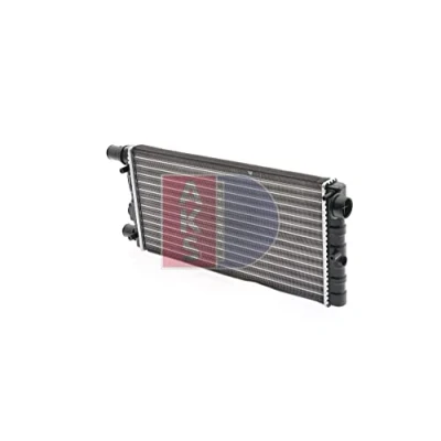 Afbeelding van AKS DASIS 080490N Radiateur Aluminium 467 214 24 Koelribben mechanisch gelast FIAT: Seicento / 600 Hatchback, Panda I Cinquecento