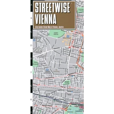 Afbeelding van Streetwise Vienna Map Laminated City Center Street of Vienna, Austria
