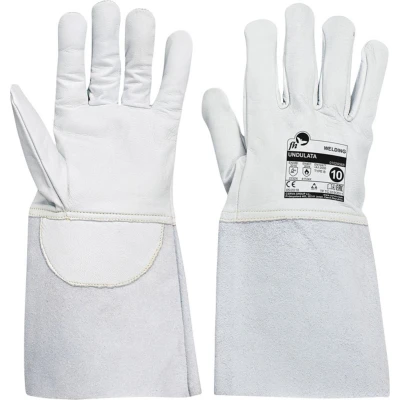 Afbeelding van Cerva UNDULATA handschoen 01020068 12 stuks Grijs