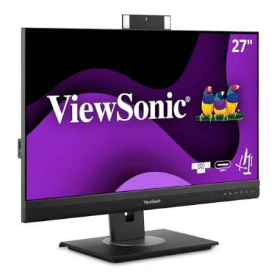 Afbeelding van ViewSonic VG2756V 2K LED monitor 27&quot; 2560 x 1440 QHD @ 60 Hz IPS 350 cdm² 1000:1 5 ms HDMI, DisplayPort, USB C luidsprekers zwart