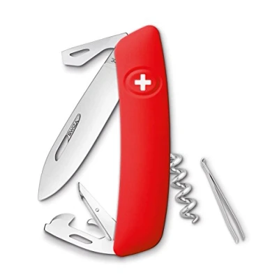 Afbeelding van Swiza zakmes D03 Zwitsers 11 functies rood