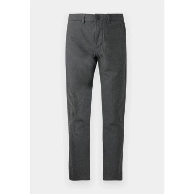 Afbeelding van Selected Homme Slhslimtape Miles Brushed Pants Chino, Heren, Maat: 32x32, Dark grey