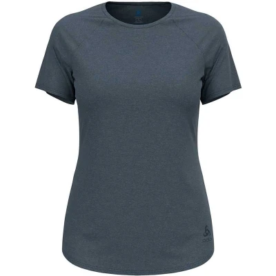 Afbeelding van Odlo Crew Active 365 T shirt Met Korte Mouwen Blauw XS Vrouw