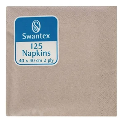 Afbeelding van Kraft Dinerservetten Composteerbaar 40cm (2000 Stuks) Restaurant Hotel Professioneel