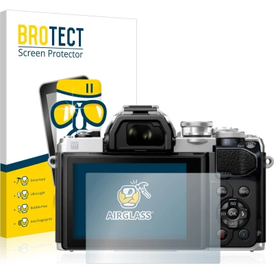 Afbeelding van BROTECT Screenprotector voor Olympus OM D E M10 Mark III / IV Folie Beschermfolie Beschermglas transparant