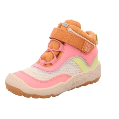 Afbeelding van Affenzahn Chaussure mi Saison Vegan Explory imperméable Respirant végétalien avec Doublure en Polaire, Fermeture Scratch et Semelle antidérapante Tailles 21 32, Chat Fuchsia, 28 EU