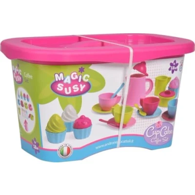Afbeelding van Androni Koffie &amp; Cupcake&#039;s Set in Opbergbox