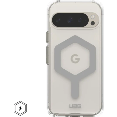 Afbeelding van Urban Armor Gear Plyo Hoesje Geschikt voor Google Pixel 9 Pro Compatibel met MagSafe Back Cover Magneet Militaire Standaard Transparant