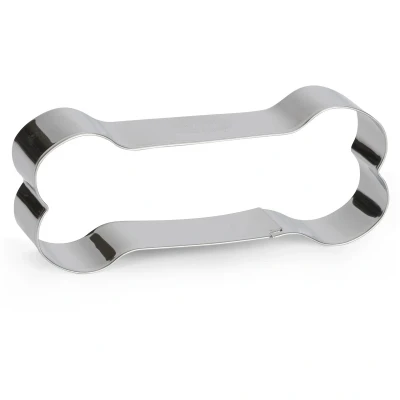Afbeelding van uitsteekvorm Bot 11 cm RVS zilver