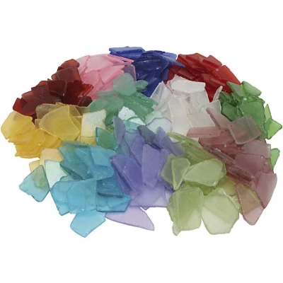 Afbeelding van Glasmozaiek 12 kleuren 250 gr