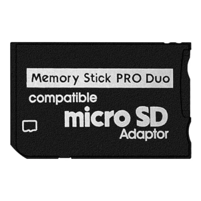 Afbeelding van DUEQID PSP Micro SD stick naar Pro Duo MagicGate geheugenkaart compatibel met Sony, Handycam, mobiele telefoon en 1000/2000/3000