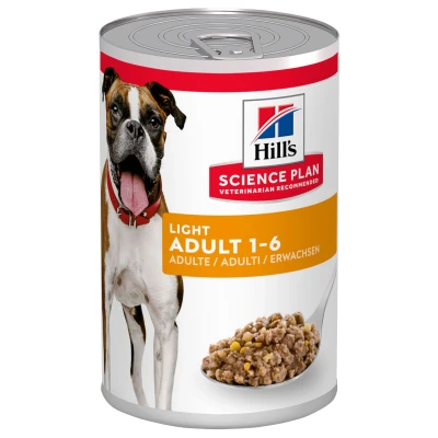Afbeelding van Hill&#039;s Canine Blik Adult Light Hondenvoer Kip 370 g