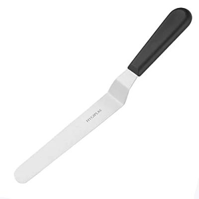 Afbeelding van Hygiplas doorgezet paletmes zwart 19cm