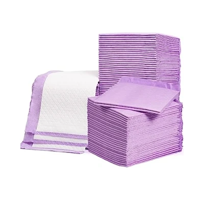 Afbeelding van 50 stuks wegwerp incontinentieonderleggers, 60 x 45 cm, ultrazacht, super absorberend, waterdicht