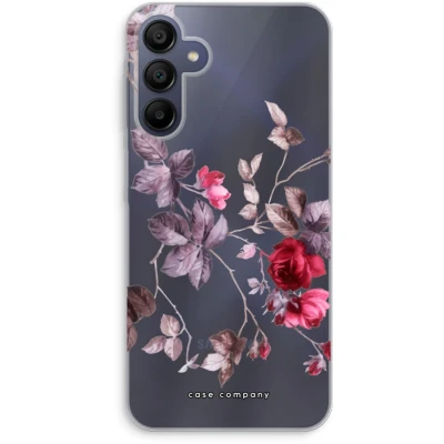 Afbeelding van Case Company® hoesje geschikt voor Samsung Galaxy A25 Mooie bloemen Soft Cover Telefoonhoesje Bescherming aan alle Kanten en Schermrand