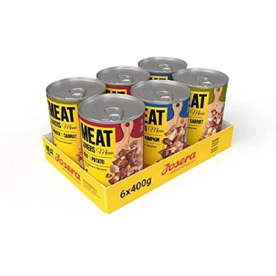 Afbeelding van Josera Meatlovers Menu 6 x 400 g hondenvoer Mix (3 soorten) (6 g)