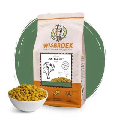 Afbeelding van Wisbroek Softbill Diet Large (1 kg)