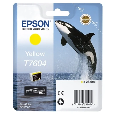 Image de Cartouche Epson Orque T7604 Ultrachrome Jaune