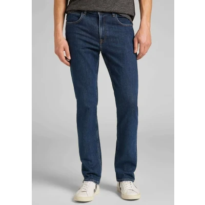 Afbeelding van Lee Brooklyn Straight leg jeans, Heren, Maat: 31x34, Dark stonewash