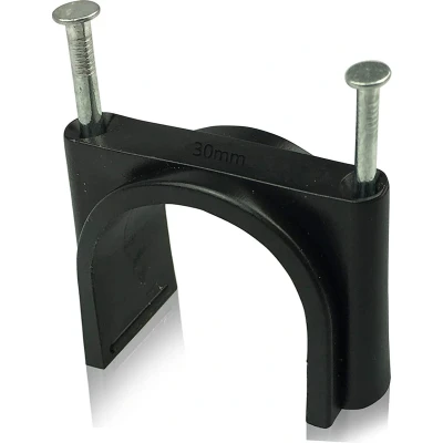 Afbeelding van Kabelclip 40 mm zwart 12 st.