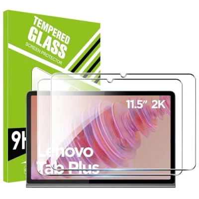 Afbeelding van FDHYFGDY displaybeschermfolie van gehard glas voor Lenovo Tab Plus 2024, krasbestendig, luchtbelvrij, 9H hardheid, 2 stuks