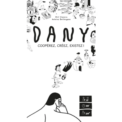 Image de Jeu d’ambiance Grrre Games Dany Blanc et Noir