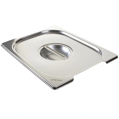 Afbeelding van Vogue RVS deksel voor GN 1/2 bak met handvatten