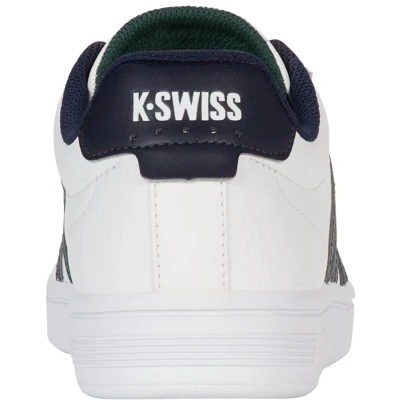 Afbeelding van K SWISS Court Tiebreak II Sneakers laag, Heren, Maat: 46, White peacoat rain forest Leer