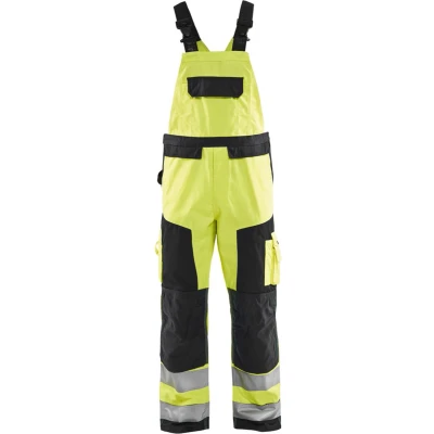 Afbeelding van Blaklader Bretelbroek High Vis 2660 1811 Geel/Zwart C146
