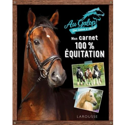 Image de Mon carnet 100% équitation avec Au Galop
