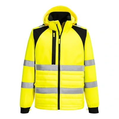 Afbeelding van WX2 Eco Hi Vis Hybride Jack maat L, Yellow/Black