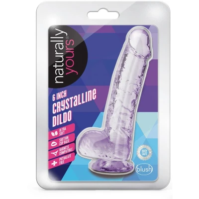 Afbeelding van B Yours Naturally Crystalline Dildo Amethist