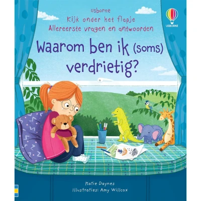 Afbeelding van Uitgeverij usborne flapjesboek waarom ben ik (soms) verdrietig?