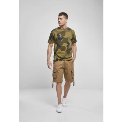 Afbeelding van Brandit Tshirt print, Heren, Maat: 3XL, Swedish camo