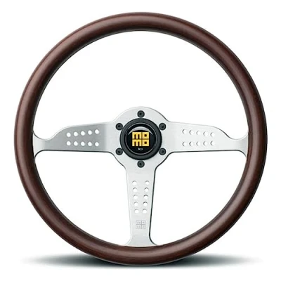 Afbeelding van Racing Steering Wheel Momo Grand Prix Wood